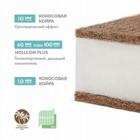 Saltea pentru copii Plitex Junior Plus 120x60x12cm (US-119-03) A-3